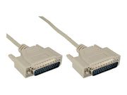 InLine - serial cable - DB-25 to DB-25 - 2 m
