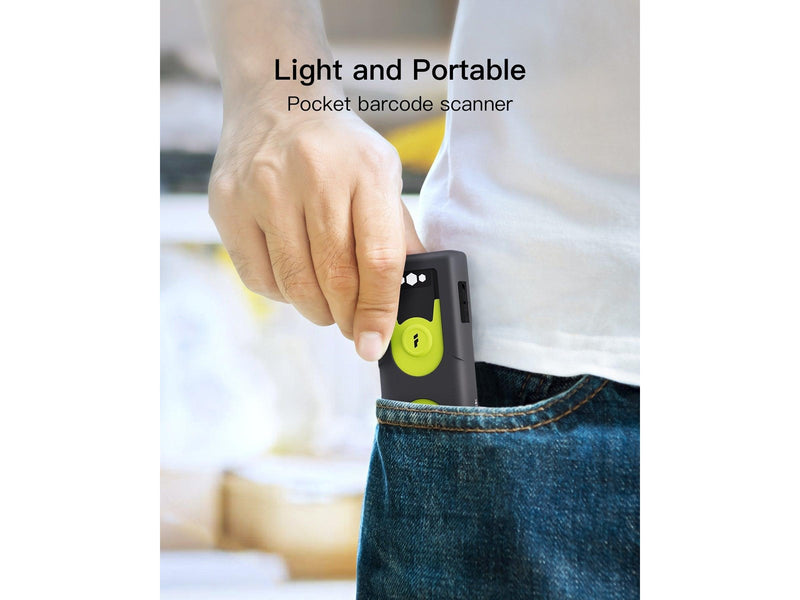 Inateck BCST-42 - 2D Portable Barcode Scanner | Bluetooth/2.4G/USB