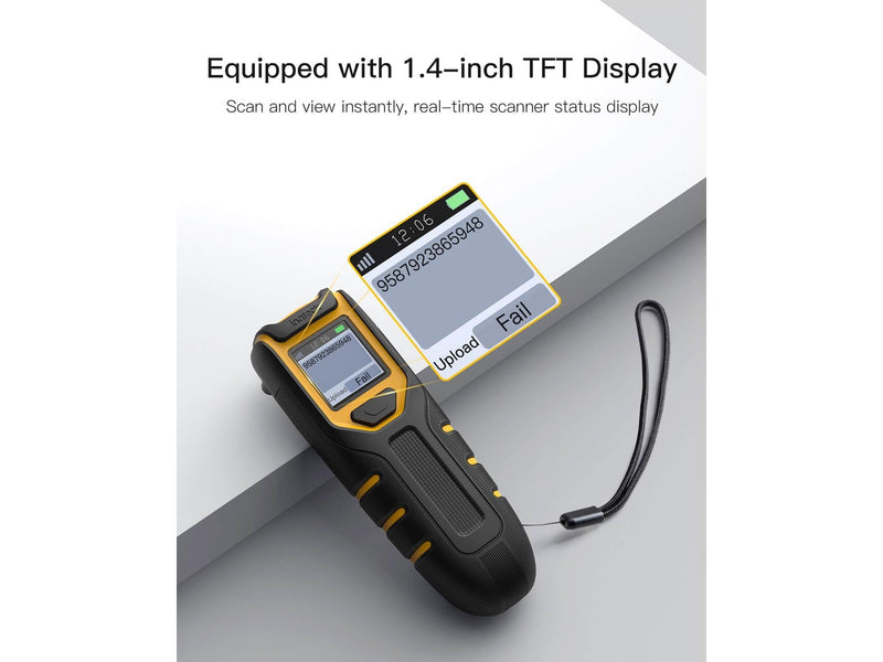 Inateck BCST-47 - 1D/2D/QR Portable Barcode Scanner