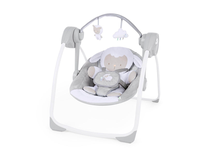 Ingenuity Comfort 2 Go Portable Swing™ - Cuddle Lamb