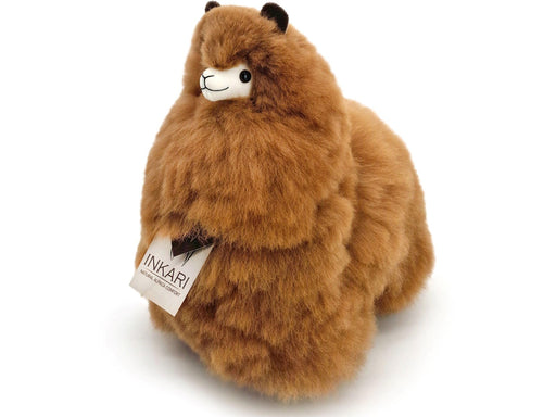 Inkari Alpacas Alpaca Hazelnut Medium - 32CM - HAZELNUT *DEMO*