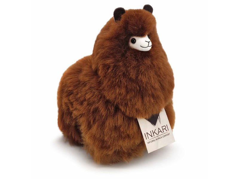 Inkari Alpacas Alpaca small - Walnut - 23CM