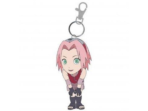 Innex - Naruto Shippuden - Soft PVC Keychain - Chibi Sakura - Schlüsselanhänger