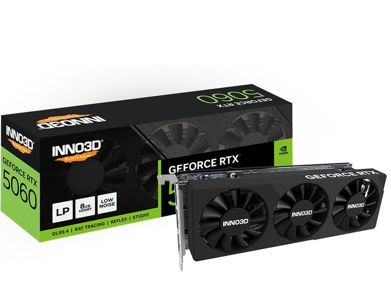 Inno3D GeForce RTX 5060 Low Profile - 8GB GDDR7 RAM - Grafikkarte
