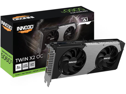 Inno3D GeForce RTX 5060 Ti Twin X2 OC - 8GB GDDR7 RAM - Grafikkarte