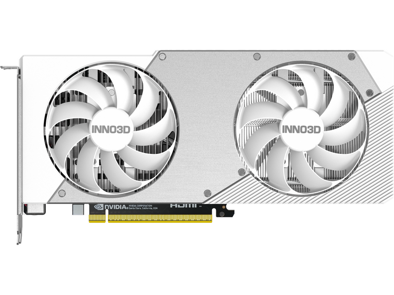 Inno3D GeForce RTX 5060 Twin X2 OC White - 8GB GDDR7 RAM - Grafikkarte