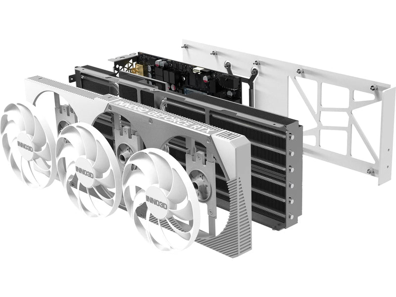 Inno3D GeForce RTX 5080 X3 OC White - 16GB GDDR7 RAM - Grafikkarte