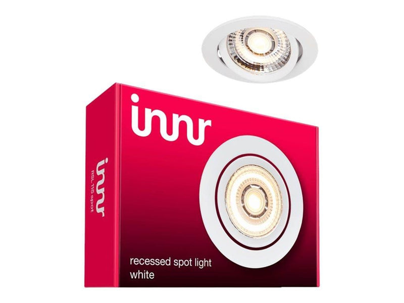 Innr - ceiling recessed spot light - LED - 4.3 W - warm white light - 2700 K - white