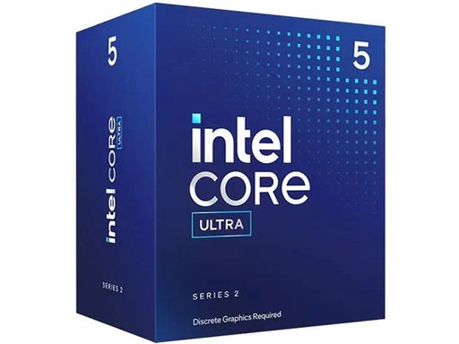 Intel Core Ultra 5 225F Arrow Lake-S CPU - 10 Kerne - 3.3 GHz - Intel LGA1851 - Intel Boxed (mit Kühler)