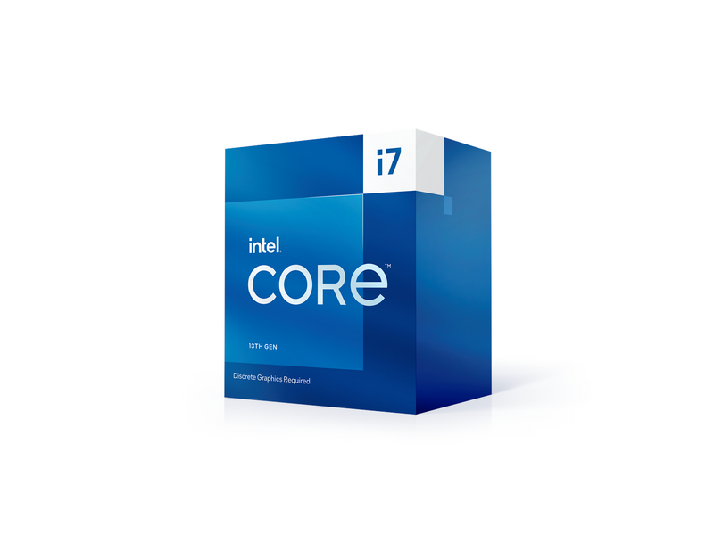 Intel Core i7-13700F Raptor Lake CPU - 24 Kerne - 2.1 GHz - Intel LGA1700 - Intel Boxed (mit Kühler)
