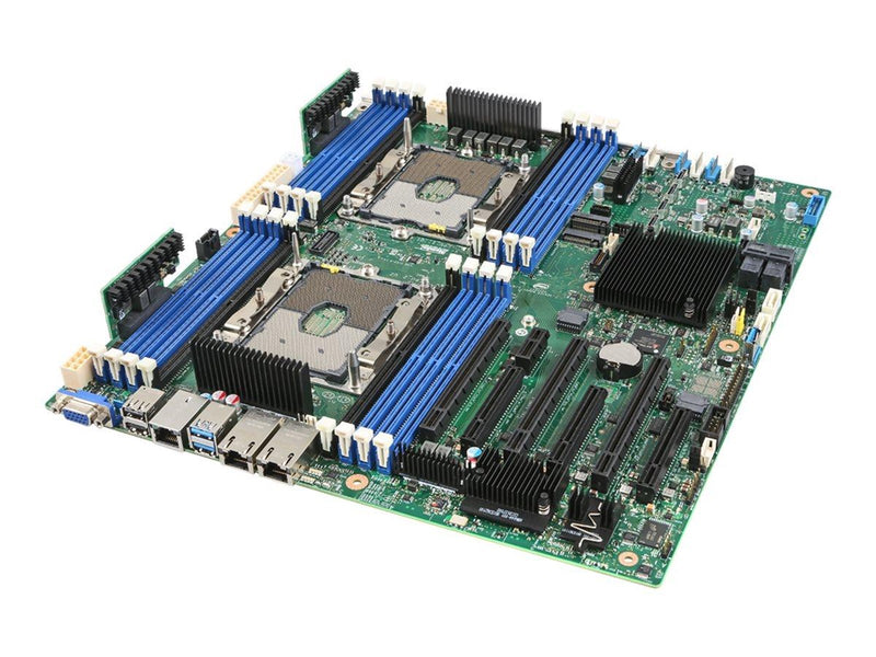 Intel Server Board S2600STQR - motherboa Mainboard - Intel C628 - Intel LGA3647 - DDR4 RAM - SSI (Server)
