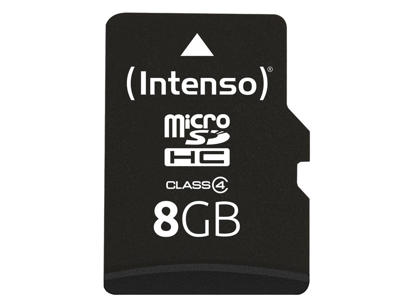 Intenso Mikro SD Card w/ Adapter - 4GB