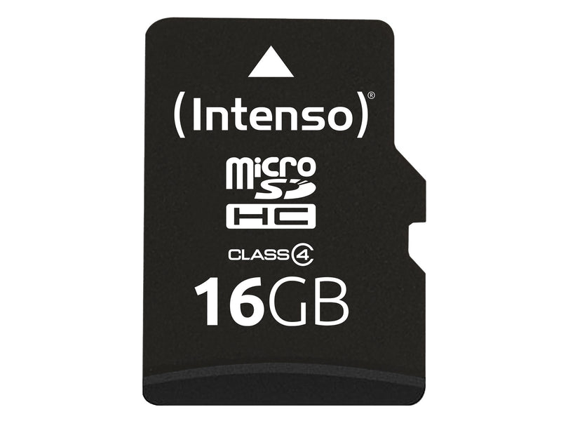 Intenso Mikro SD Card w/ Adapter - 4GB