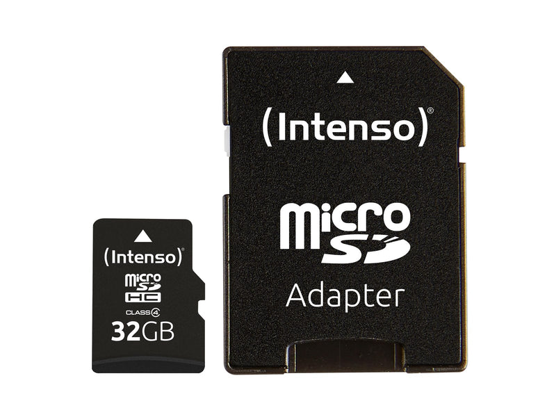 Intenso Mikro SD Card w/ Adapter - 4GB