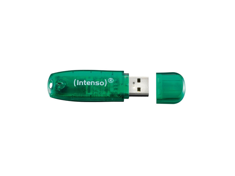 Intenso Rainbow Line USB Drive - Grün - 8GB - USB-Stick