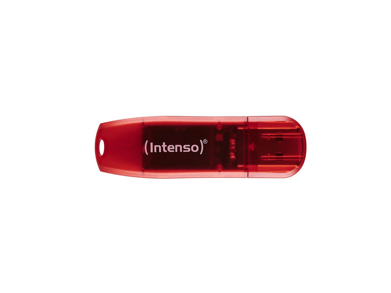 Intenso Rainbow Line USB Drive - Rot - 128GB - USB-Stick