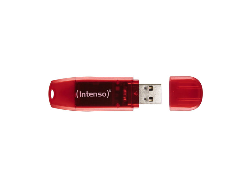 Intenso Rainbow Line USB Drive - Rot - 128GB - USB-Stick