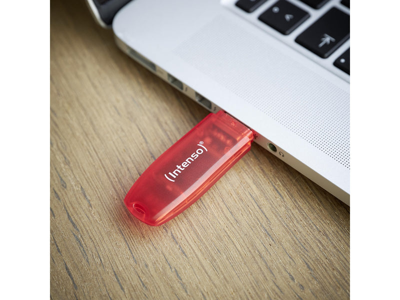 Intenso Rainbow Line USB Drive - Rot - 128GB - USB-Stick