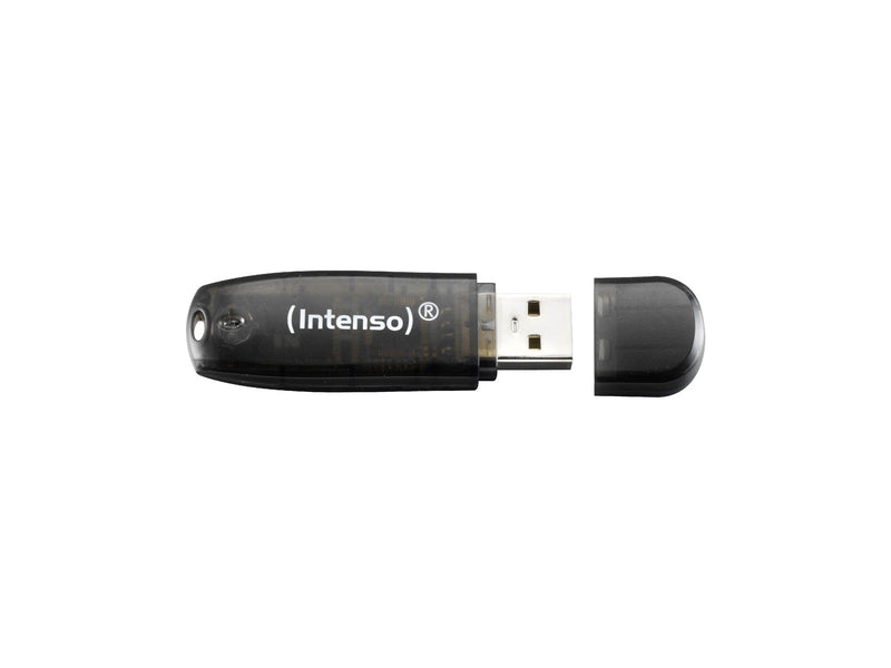 Intenso Rainbow Line USB Drive - Schwarz - 16GB - USB-Stick