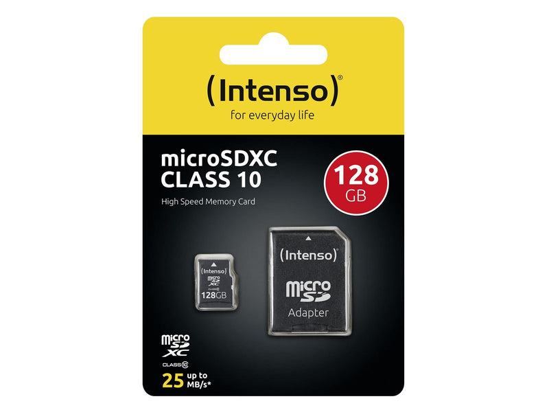 Intenso microSD Class 10 - 20MB/s - 128GB