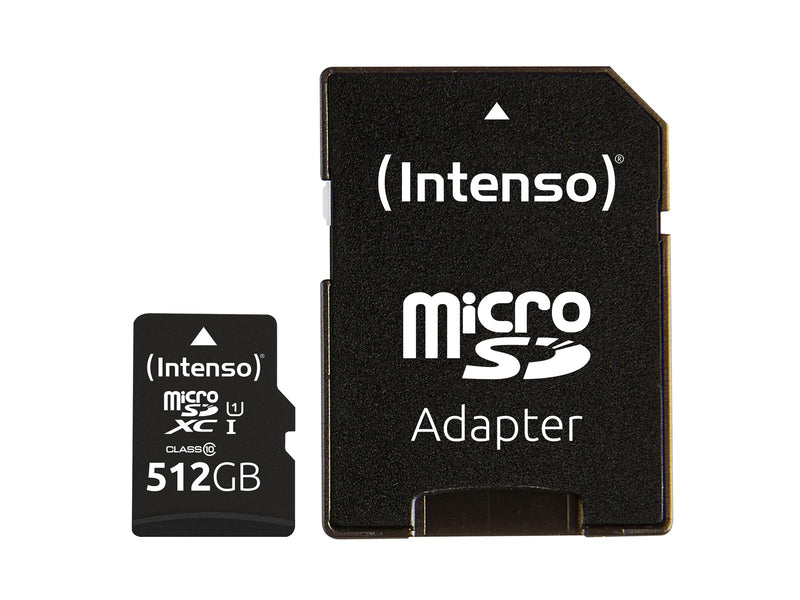 Intenso microSD UHS-I Performance - 90MB/s - 512GB