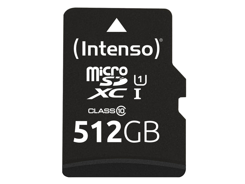 Intenso microSD UHS-I Performance - 90MB/s - 512GB