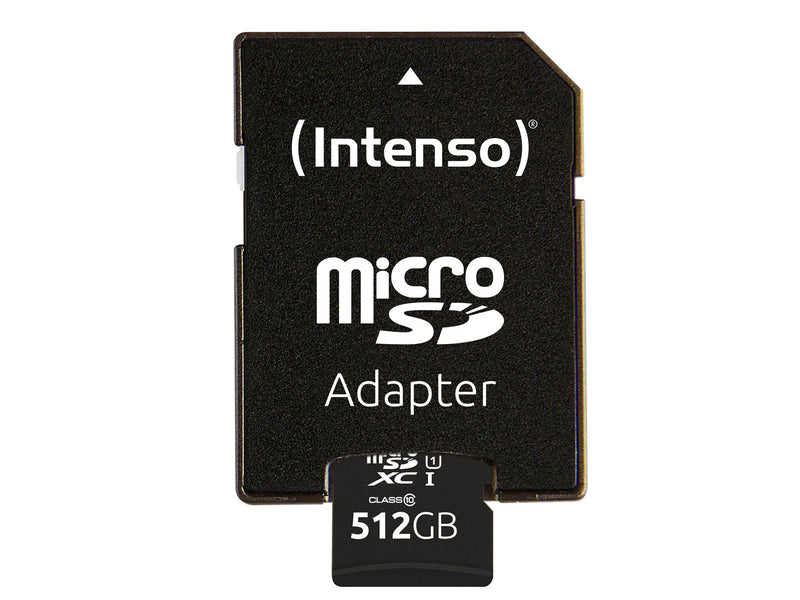 Intenso microSD UHS-I Performance - 90MB/s - 512GB