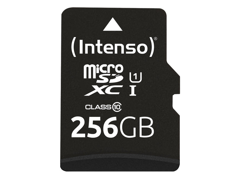 Intenso microSD UHS-I Premium - 45MB/s - 256GB