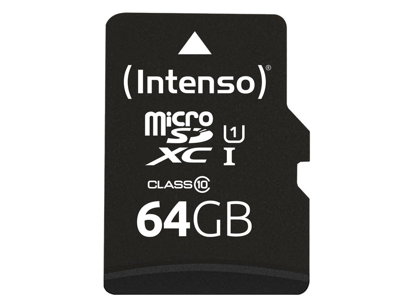 Intenso microSD UHS-I Premium - 45MB/s - 64GB
