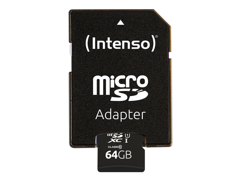 Intenso microSD UHS-I Premium - 45MB/s - 64GB