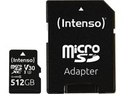 Intenso microSD UHS-I Professionel - 100MB/s - 512GB