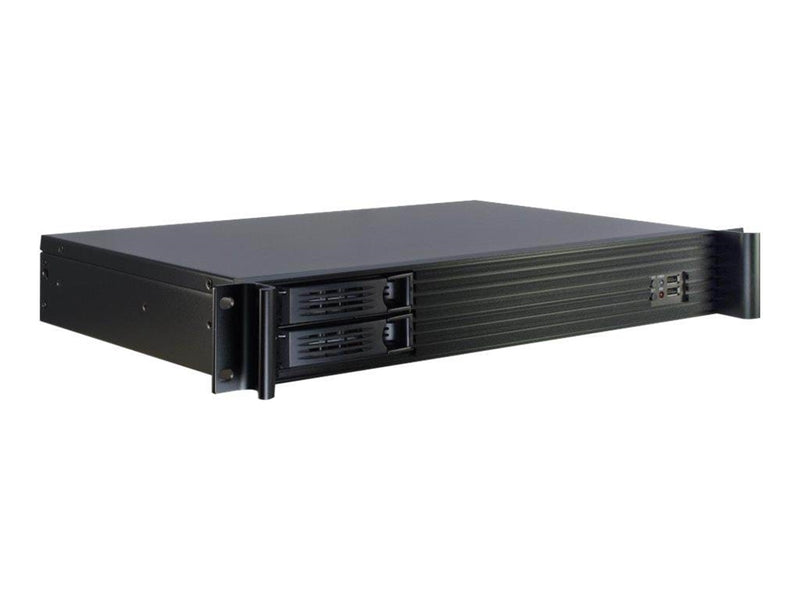 Inter-Tech 1.5U-1528L - Gehäuse - Server (Rack) - Schwarz