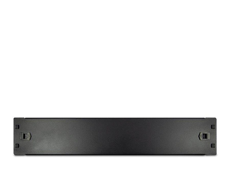 Inter-Tech 2U blind panel with screwless mounting in the colour RAL 9005