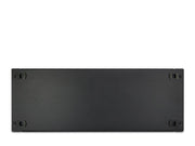 Inter-Tech 4U blind panel with screwless mounting in the colour RAL 9005