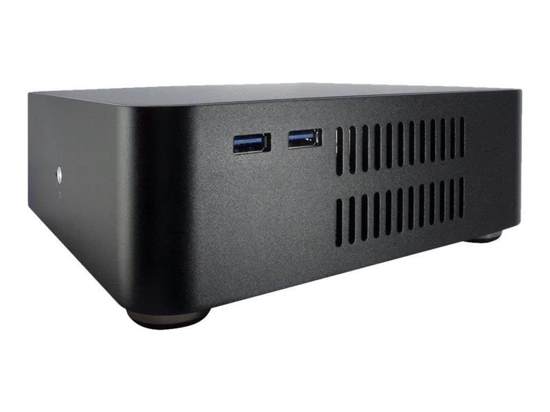 Inter-Tech A60 - Gehäuse - Ultra small form factor - Schwarz