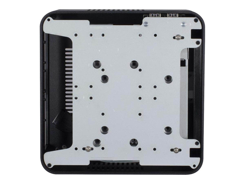 Inter-Tech A80S - Gehäuse - Ultra small form factor - Schwarz