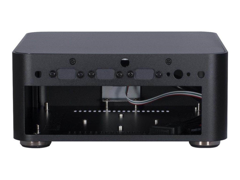 Inter-Tech A80S - Gehäuse - Ultra small form factor - Schwarz