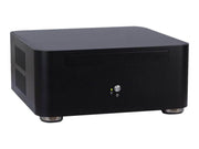 Inter-Tech A80S - Gehäuse - Ultra small form factor - Schwarz