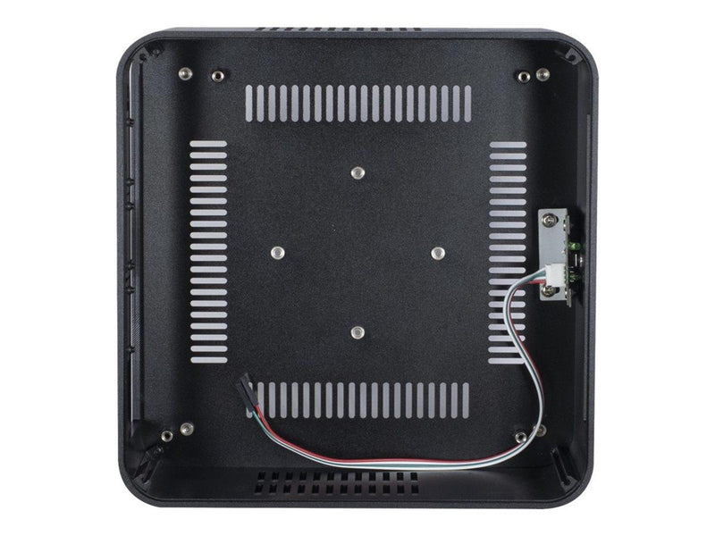 Inter-Tech A80S - Gehäuse - Ultra small form factor - Schwarz