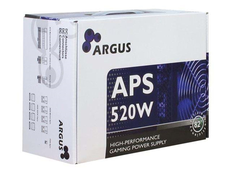 Inter-Tech Argus APS-520W Netzteile - 520 Watt - 120 mm - ATX - 80 Plus