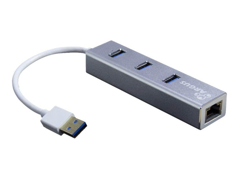 Inter-Tech Argus IT-310-S USB-Hubs - 3 - silber