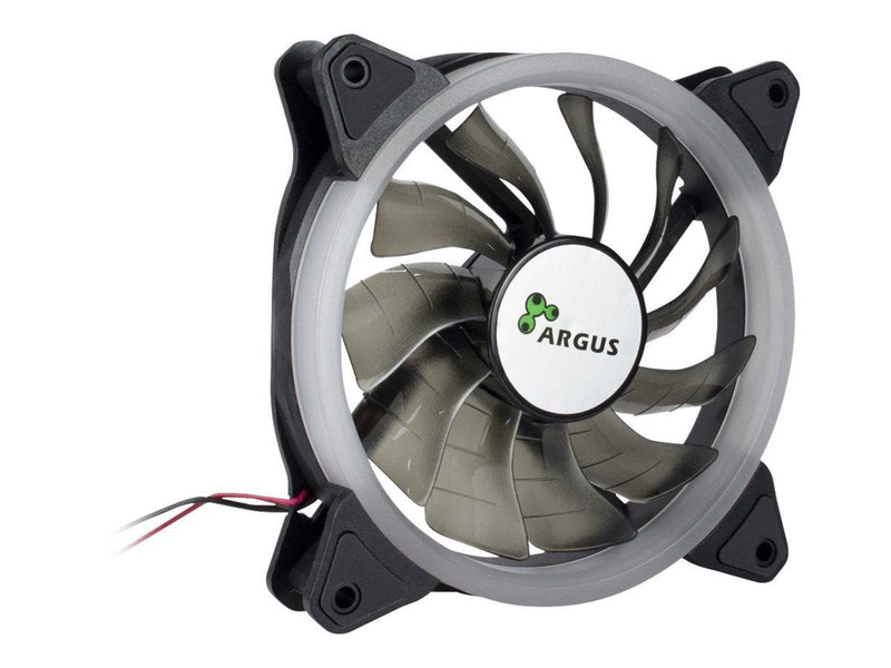 Inter-Tech Argus RS-051 RGB - Gehäuselüfter - 120mm - Schwarz