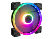 Inter-Tech Argus RS-141 RGB - Gehäuselüfter - 140mm - Schwarz