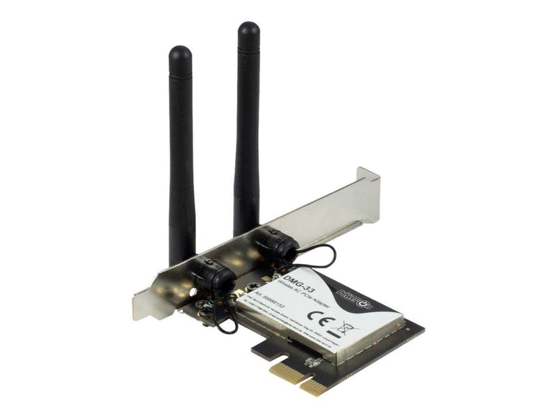 Inter-Tech DMG-33 Wi-Fi 5 PCIe Adapter
