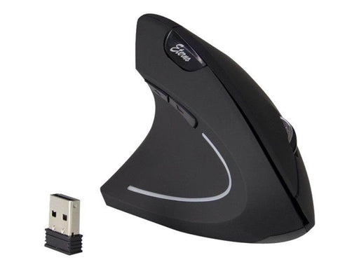 Inter-Tech Eterno KM-206L - Vertical mouse (Schwarz)