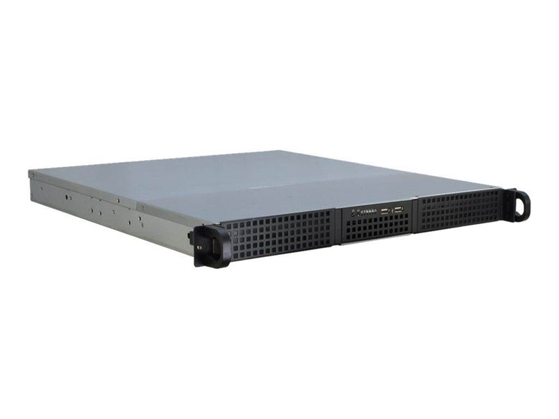 Inter-Tech IPC 1U-10248 - Gehäuse - Server (Rack) - Schwarz