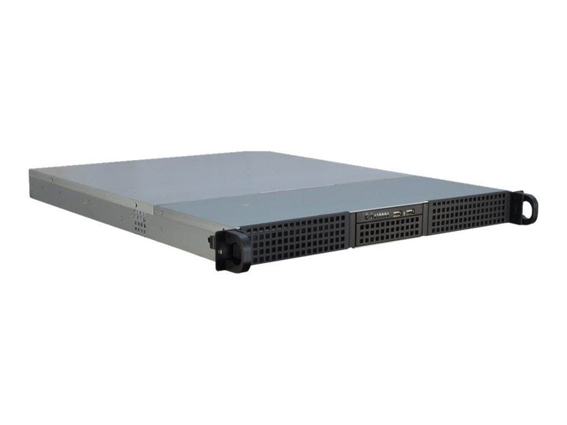 Inter-Tech IPC 1U-10255 - Gehäuse - Server (Rack) - Schwarz