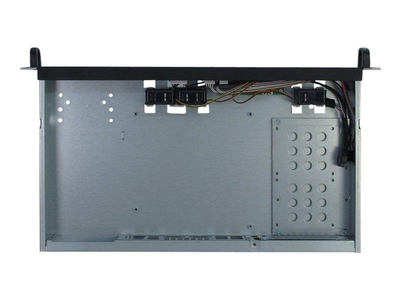 Inter-Tech IPC 1U-K-125L - Gehäuse - Server (Rack) - Grau