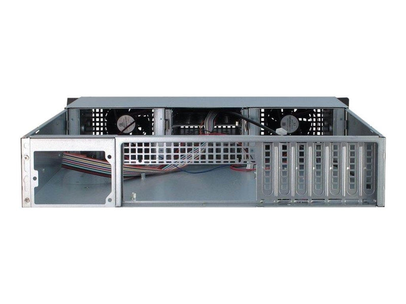 Inter-Tech IPC 2U-20248 - Gehäuse - Server (Rack) - Schwarz