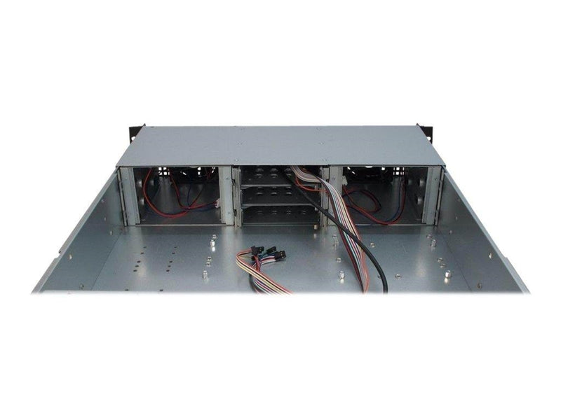 Inter-Tech IPC 2U-20248 - Gehäuse - Server (Rack) - Schwarz